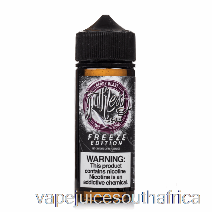 Vape Juice South Africa Berry Blast - Freeze Edition - Ruthless Vapor - 120Ml 3Mg